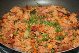 Hấp dẫn với cơm chiên kim chi