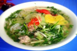 Đi thưởng thức phở chấm, bún sườn