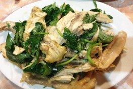 Giải nhiệt mùa hè bằng "rau lang"