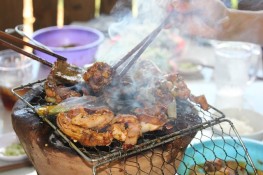 Thưởng thức "gà chỉ" Thung Lũng Xanh ở Đà Lạt