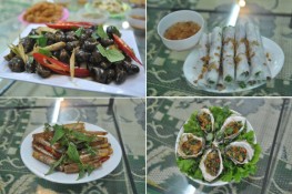Đến Hồ Tây ăn quán ốc bình dân đúng điệu ở Hà Nội
