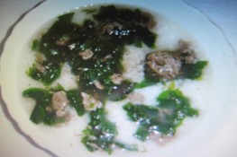 Nhớ món cháo còng thời thơ ấu