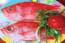 Cá thóc rạn nướng lá chuối tuyệt ngon