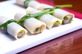 Măng cuốn nhồi thịt - món ngon Hà Giang