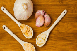 Trị cảm với tỏi