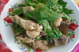 Nhớ hương vị thịt gà tre lá cách