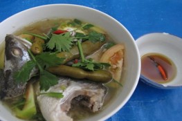 Ngon sao cá chẻm kho ngót