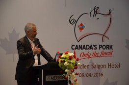 “Thịt heo Canada tìm đường đến Việt Nam”