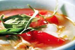 Canh cá chua chay thanh tịnh