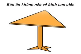 	Những điều cấm kị với bàn ăn	