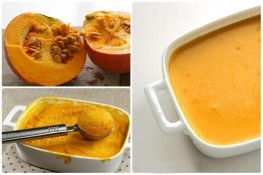 Tăng cân bằng sữa bí đỏ