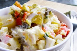 Salad Olivier - món ngon của Nga