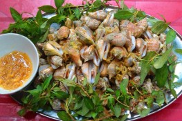 Món ngon từ loài ốc biết nhảy 