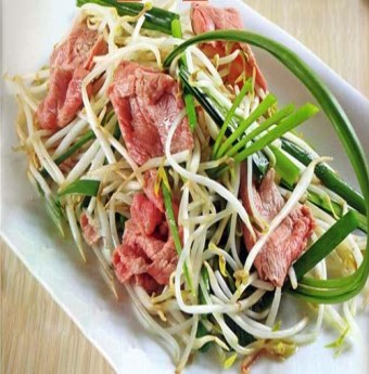 Bê Xào Giá Hẹ