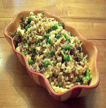 Bữa Sáng Cơm Rang Bò Băm