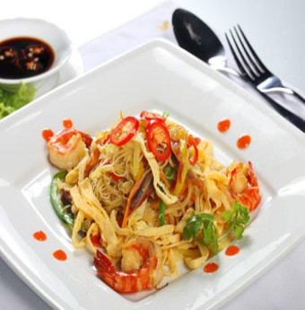 Bún Xào Tôm