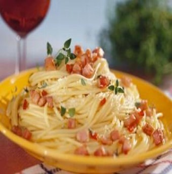 Bữa tối lãng mạn với mì Carbonara 