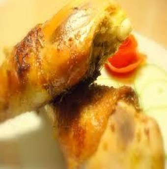 gà nướng tỏi