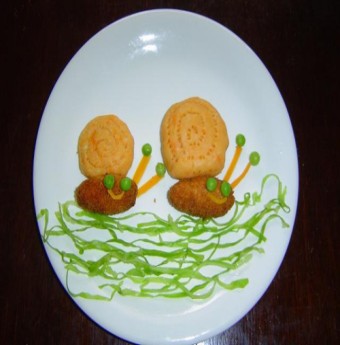 Bánh rau ngộ nghĩnh cho bé yêu