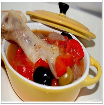 Gà hầm kiểu Pháp