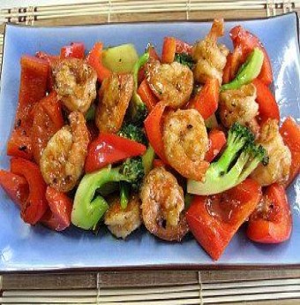Hấp dẫn tôm sốt XO