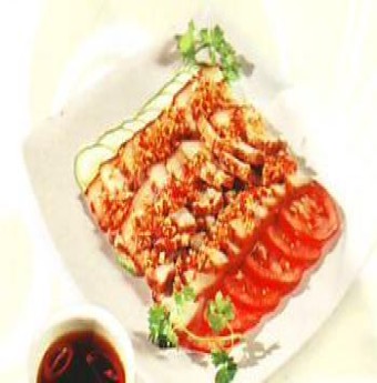 Ba chỉ chiên sả ớt