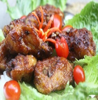 Cánh gà chiên mật ong