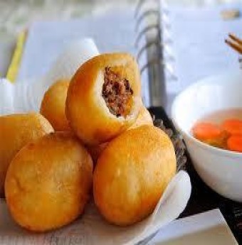 Bánh rán nhân mặn thật hấp dẫn