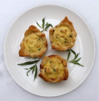 Bánh nướng hình hoa độc đáo