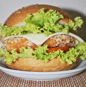 Burger tôm rất đáng để thử