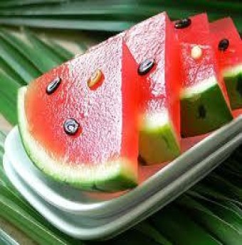 Trang trí dưa hấu thật đẹp