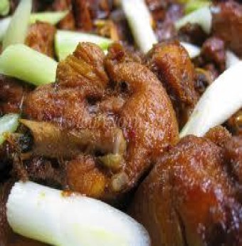 Gà xào sả ớt