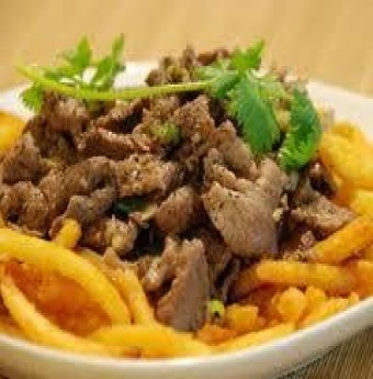 Bò xào khoai tây