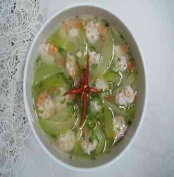 Dưa hường nấu canh