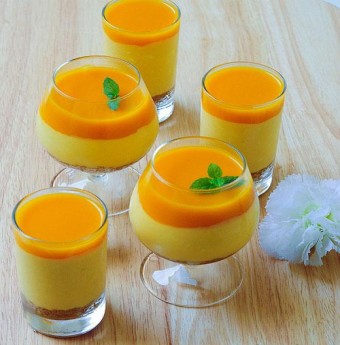 Bữa sáng ngon và đủ chất dinh dưỡng cho trẻ em với bánh ngọt vị xoài