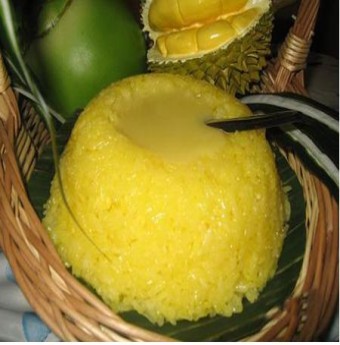 Hương vị mới với Xôi sầu riêng 