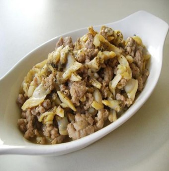 Món ngon dễ làm: Ngao xào thịt băm