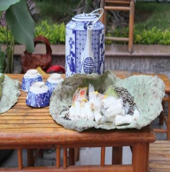 Văn hóa trà, kẹo lạc