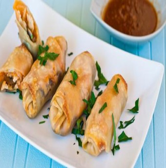 Cách làm món bánh tráng cuộn nấm ngon mà lạ