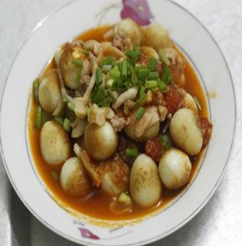 Trứng cút xốt nấm ngon cực kỳ