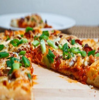 Cách làm món Pizza kim chi ngon không thể chối từ