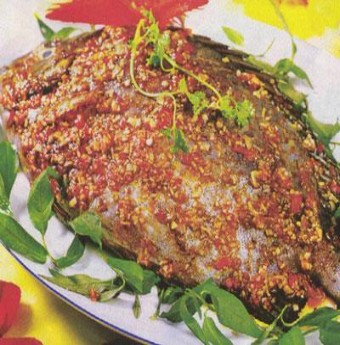 Cá dìa hấp nấm thơm bổ dưỡng, hấp dẫn