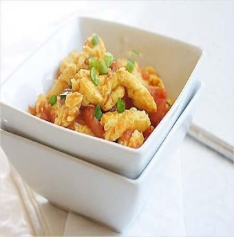 Trứng xào cà đơn giản mà ngon