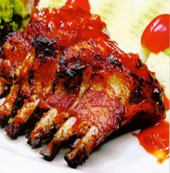 Cách làm món sườn bò nướng sả ớt