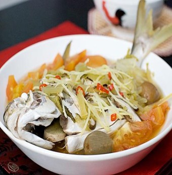 Cá chim hấp ngon ơi là ngon
