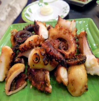 Cách chế biến món bạch tuộc sữa nướng sa tế thơm ngon