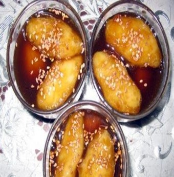 Đặc sản Vĩnh Phúc: Bánh trùng mật mía