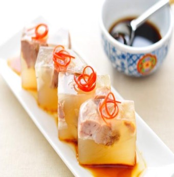 Thịt đông man mát đưa cơm
