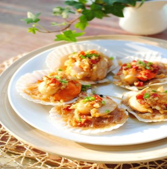 Sò điệp hấp miến