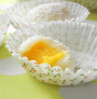 Bánh dẻo nhân xoài lạ mắt